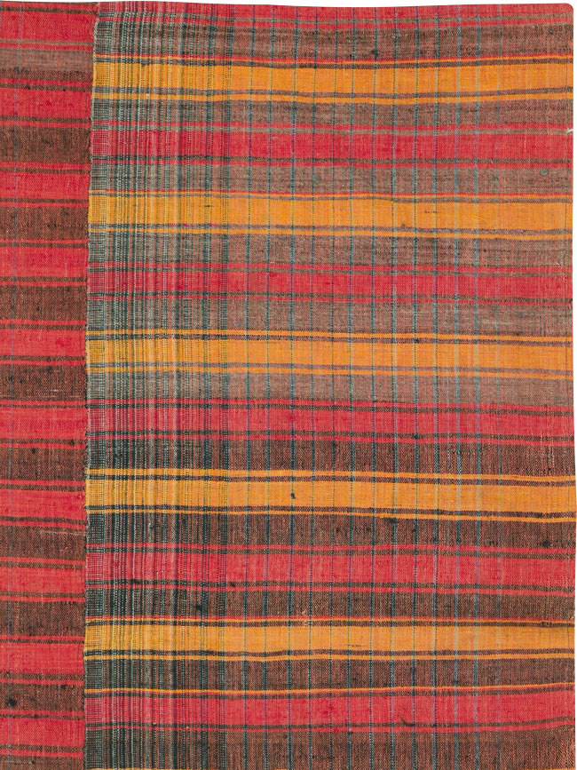 Vintage Turkish Flatweave Kilim Accent Rug, No.27177 - Galerie Shabab