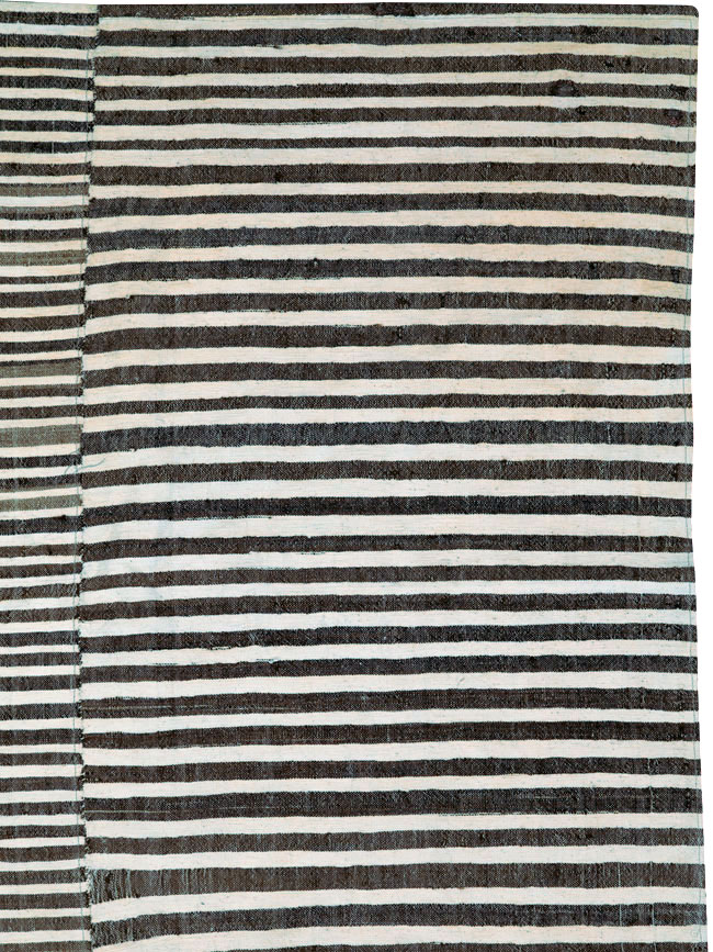 Vintage Turkish Flatweave Rug, No.27178 - Galerie Shabab