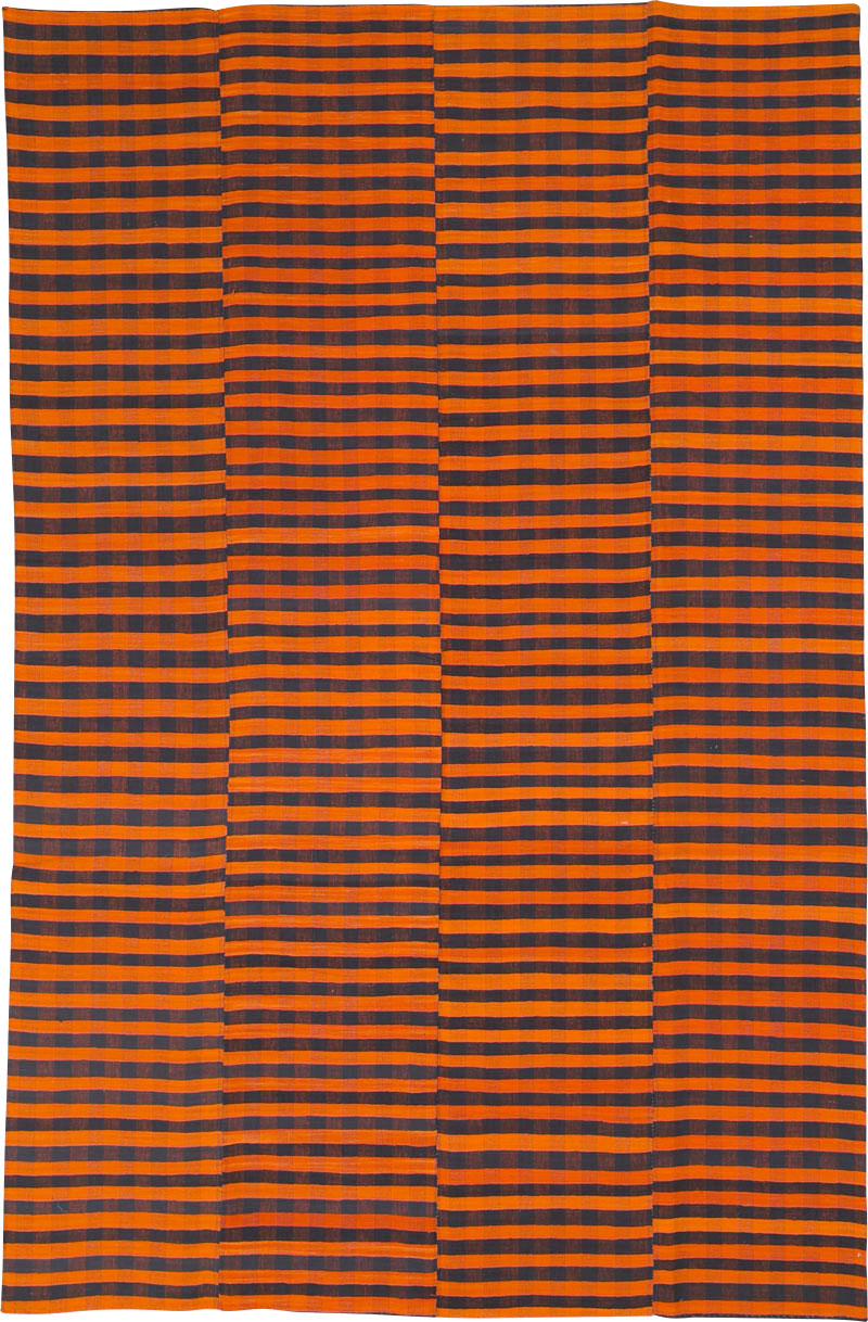 Vintage Turkish Flatweave Kilim Accent Rug, No.27179 - Galerie Shabab