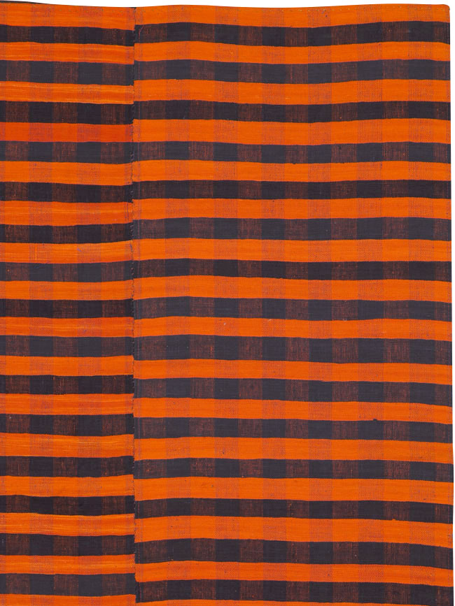 Vintage Turkish Flatweave Kilim Accent Rug, No.27179 - Galerie Shabab