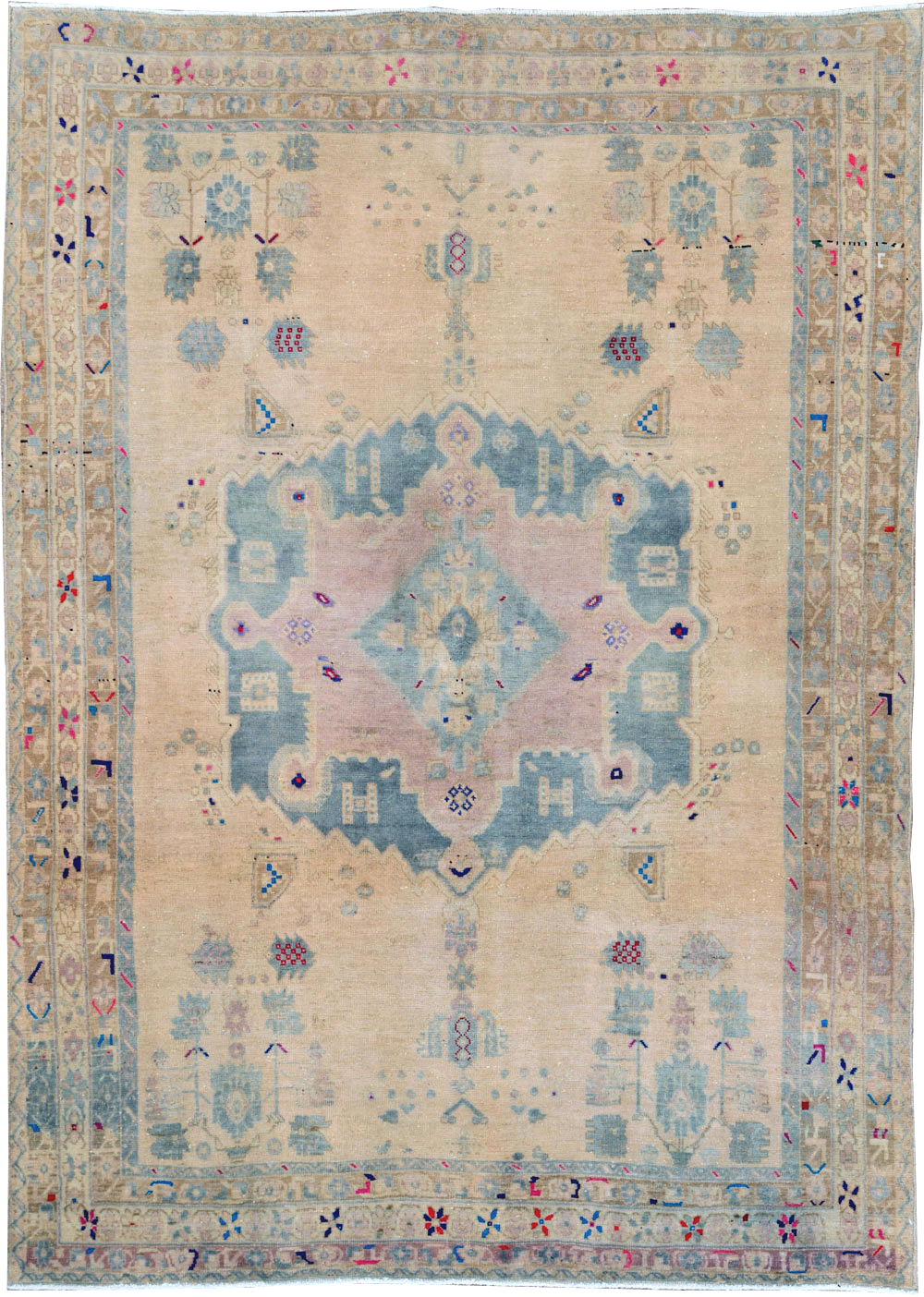 Vintage Persian Afshar Rug, No.27191 - Galerie Shabab