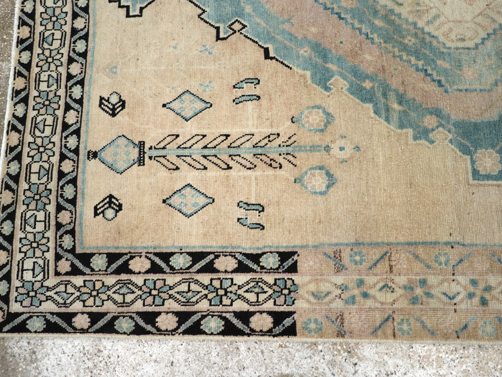 Vintage Persian Afshar Accent Rug, No.27192 - Galerie Shabab
