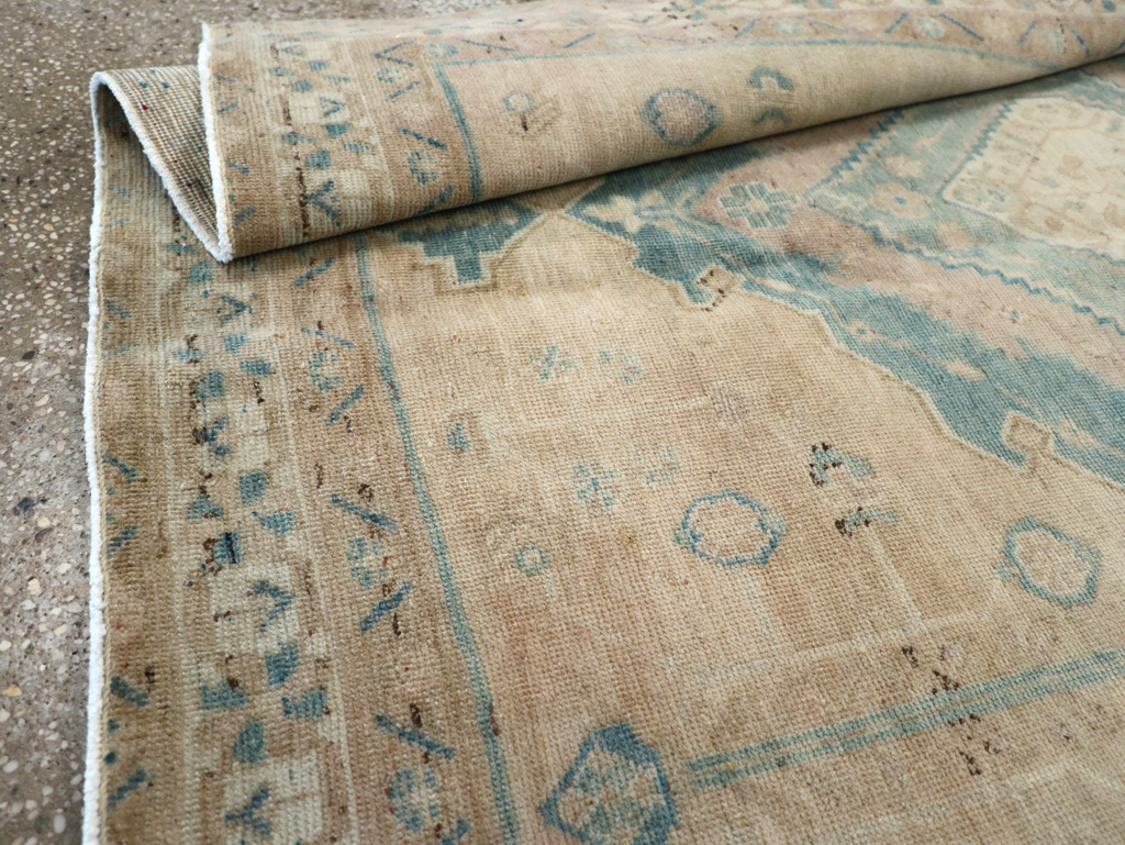 Vintage Persian Afshar Accent Rug, No.27192 - Galerie Shabab