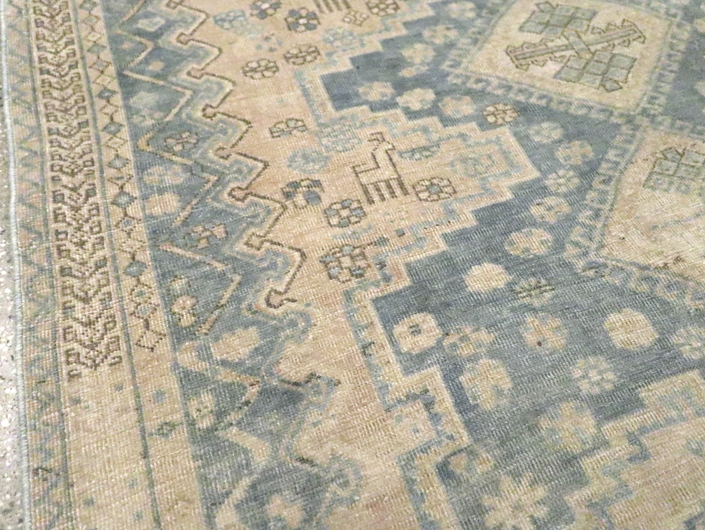 Vintage Persian Afshar Accent Rug, No.27194 - Galerie Shabab