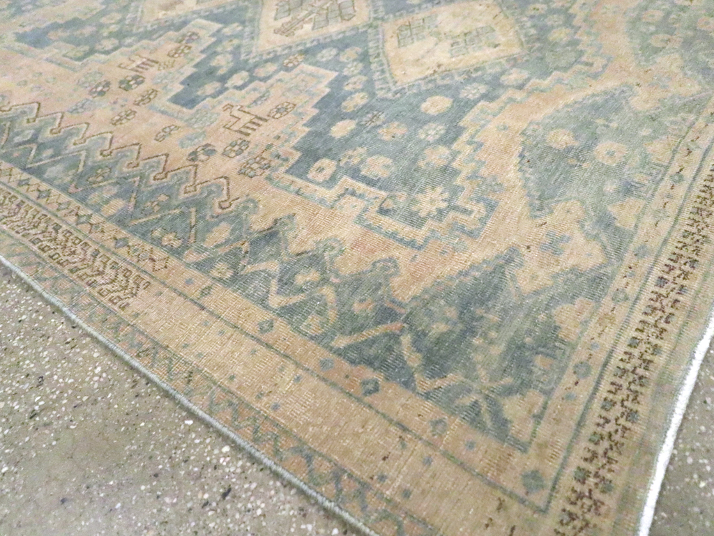 Vintage Persian Afshar Accent Rug, No.27194 - Galerie Shabab