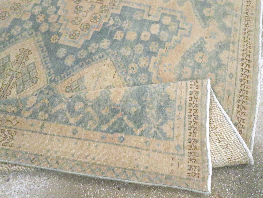 Vintage Persian Afshar Accent Rug, No.27194 - Galerie Shabab