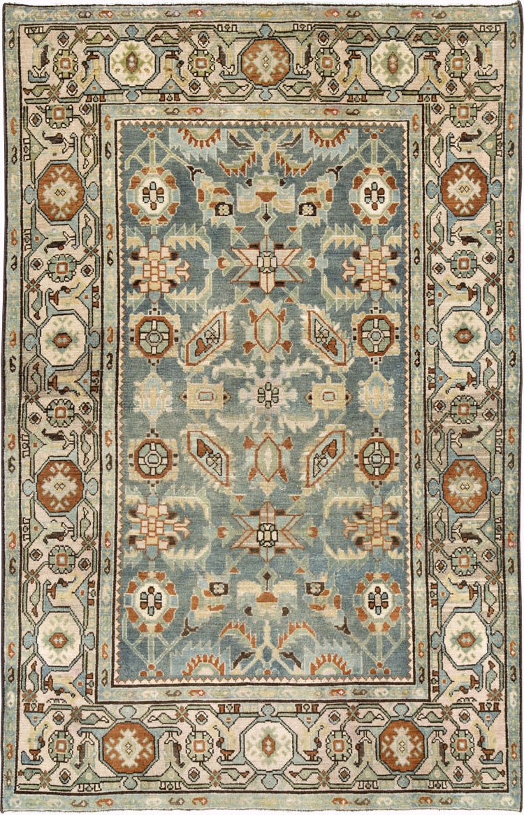 Antique Persian Malayer Rug, No.27195 - Galerie Shabab