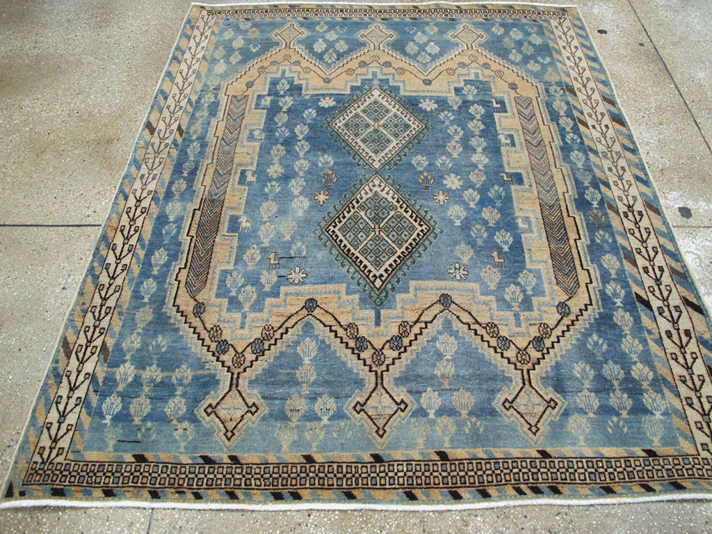 Vintage Persian Afshar Rug, No.27196 - Galerie Shabab