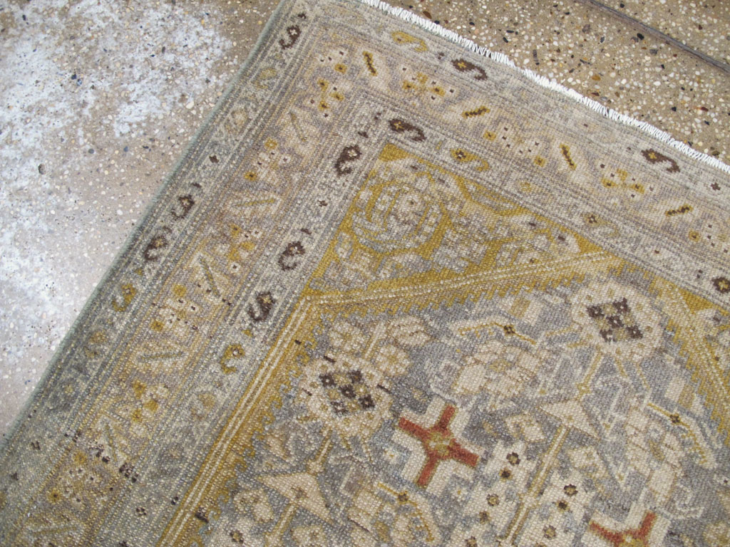 Antique Persian Malayer Long Runner, No.27202 - Galerie Shabab