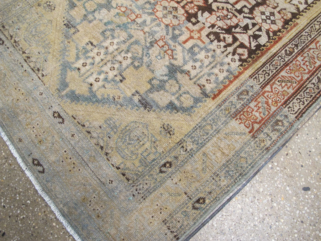 Antique Persian Malayer Long Runner, No.27202 - Galerie Shabab
