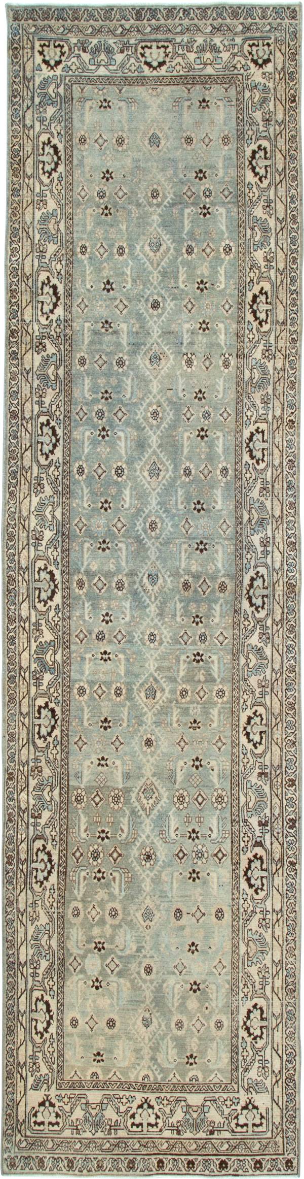Vintage Persian Malayer Runner, No.27204 - Galerie Shabab