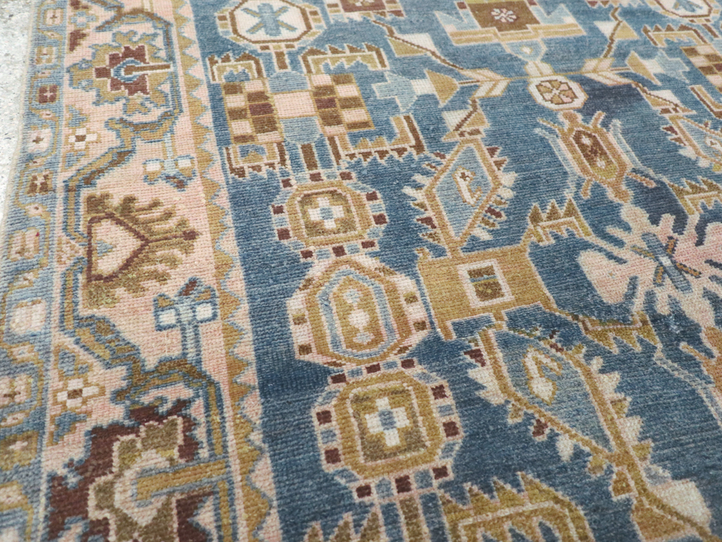 Vintage Persian Malayer Accent Rug, No.27208 - Galerie Shabab
