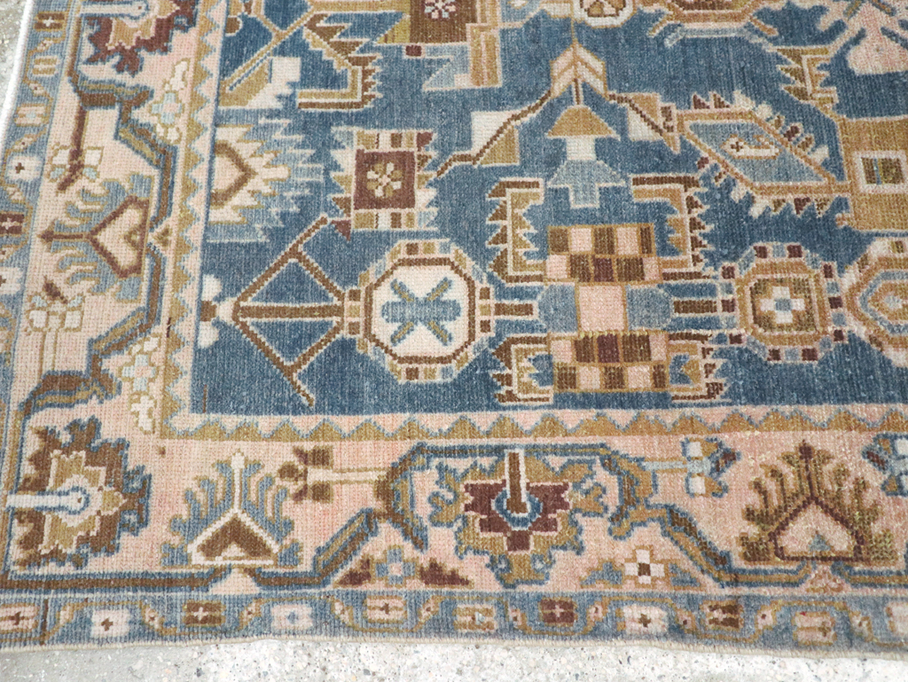 Vintage Persian Malayer Accent Rug, No.27208 - Galerie Shabab