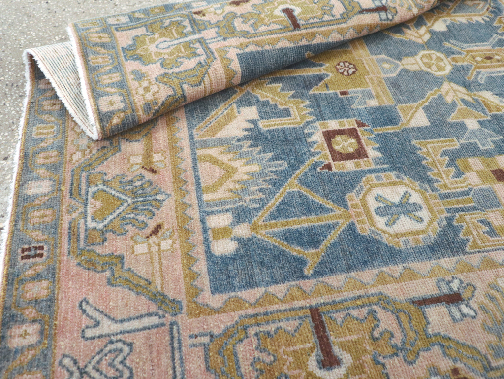 Vintage Persian Malayer Accent Rug, No.27208 - Galerie Shabab