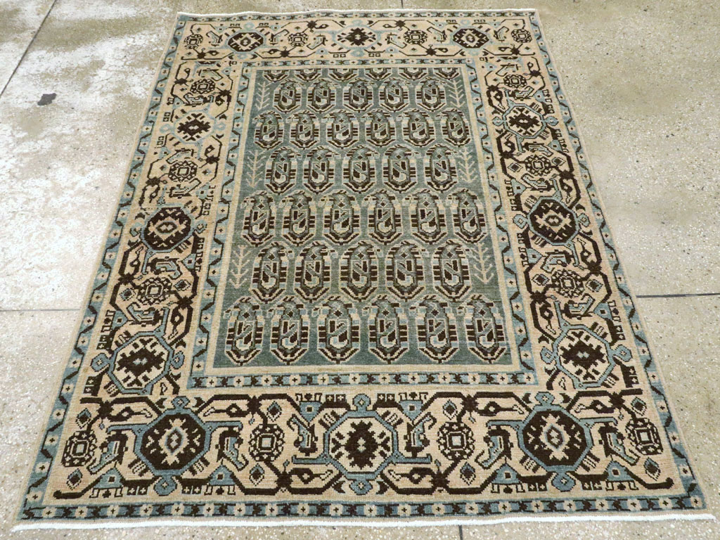 Vintage Persian Malayer Rug, No.27209 - Galerie Shabab