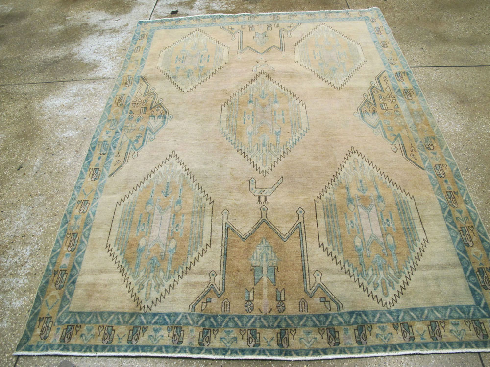 Vintage Persian Afshar Rug, No.27210 - Galerie Shabab