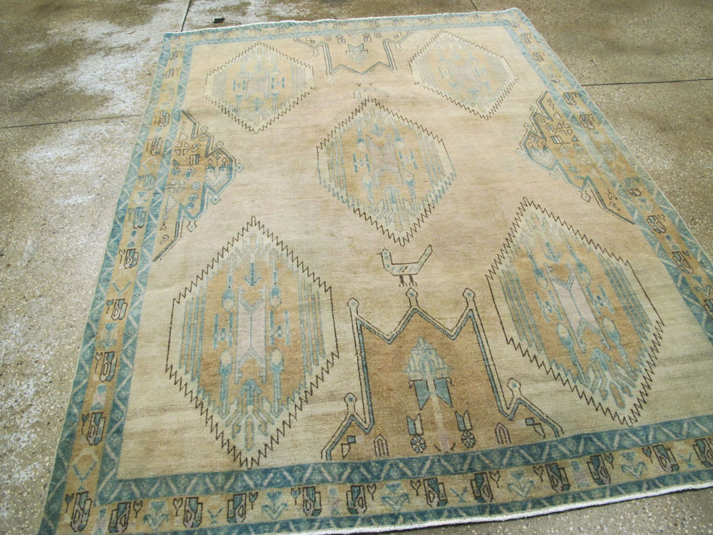 Vintage Persian Afshar Rug, No.27210 - Galerie Shabab