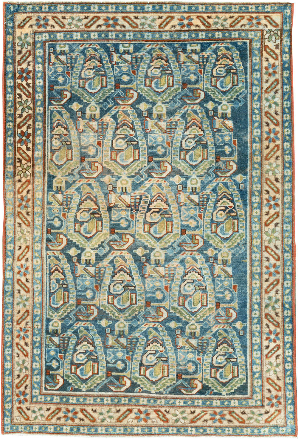 Vintage Persian Malayer Rug, No.27211 - Galerie Shabab