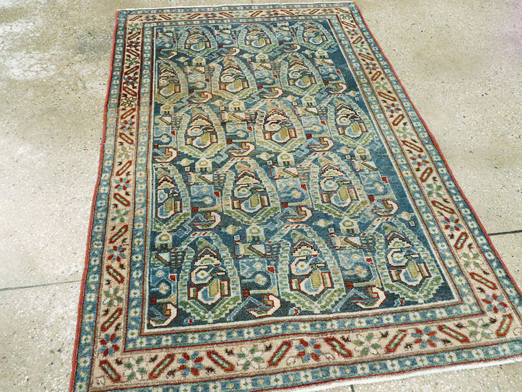 Vintage Persian Malayer Rug, No.27211 - Galerie Shabab