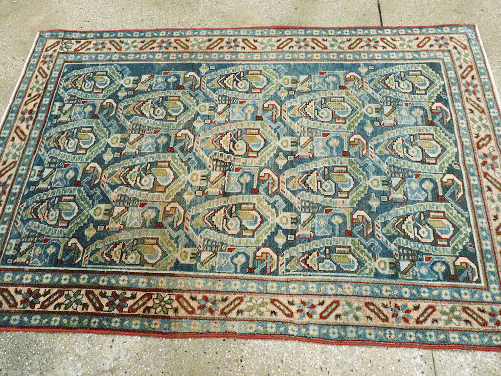 Vintage Persian Malayer Rug, No.27211 - Galerie Shabab