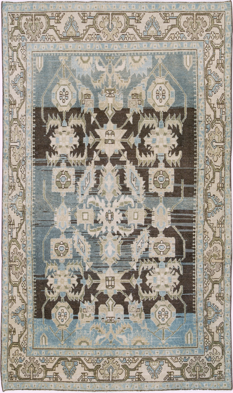 Vintage Persian Malayer Rug, No.27214 - Galerie Shabab
