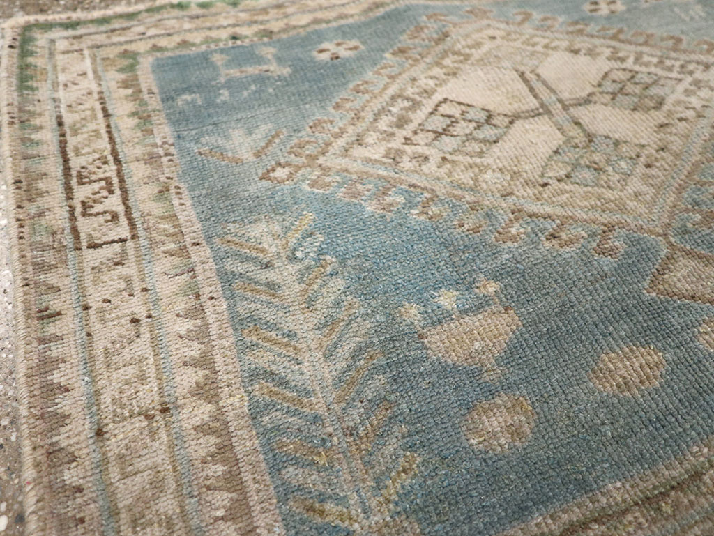 Antique Persian Tabriz Rug (Pair: 1 of 2), No.27215 - Galerie Shabab