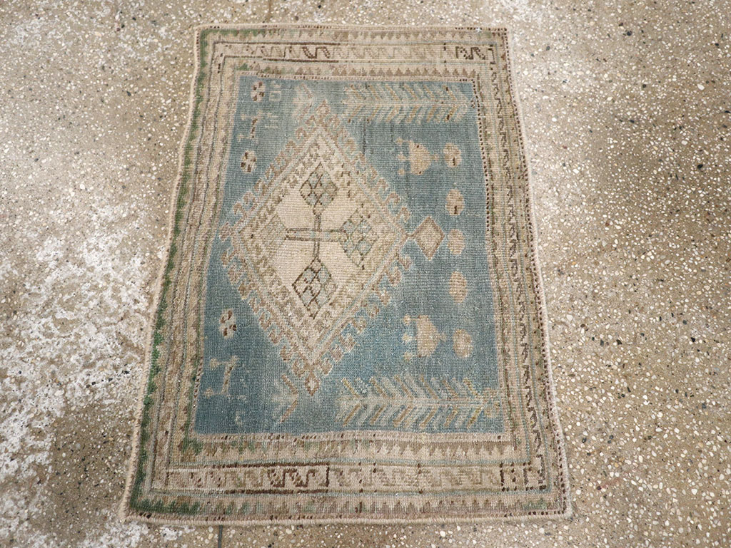 Antique Persian Tabriz Rug (Pair: 1 of 2), No.27215 - Galerie Shabab