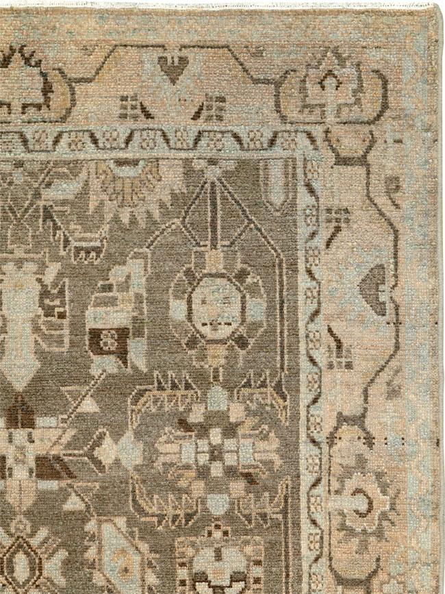 Vintage Persian Malayer Rug, No.27217 - Galerie Shabab