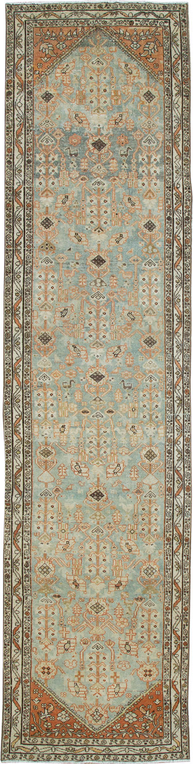 Vintage Persian Malayer Runner, No.27219 - Galerie Shabab