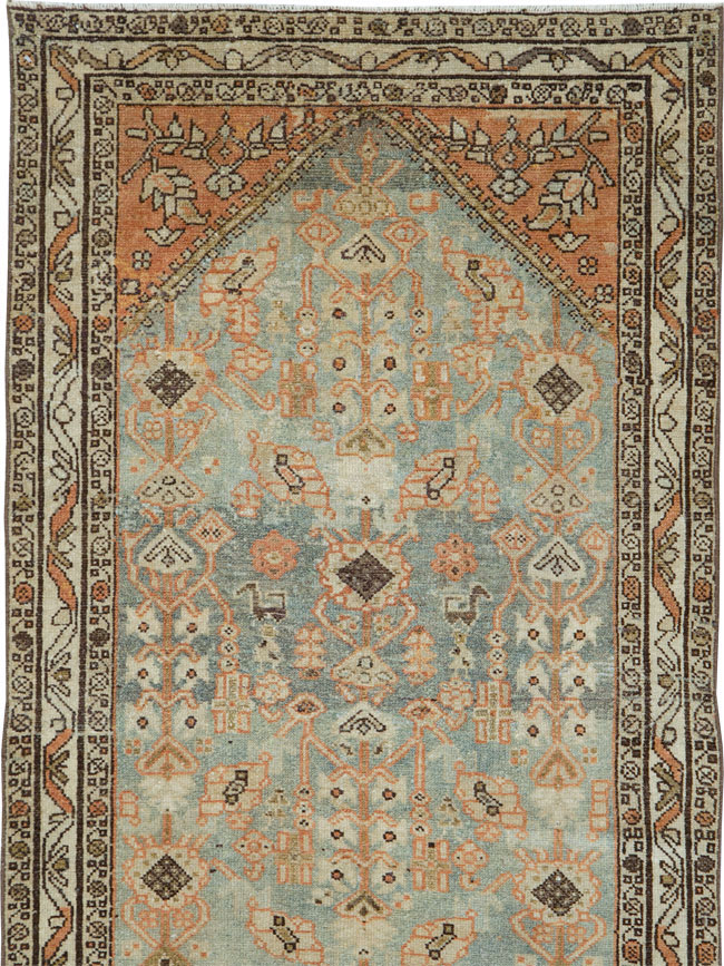 Vintage Persian Malayer Runner, No.27219 - Galerie Shabab