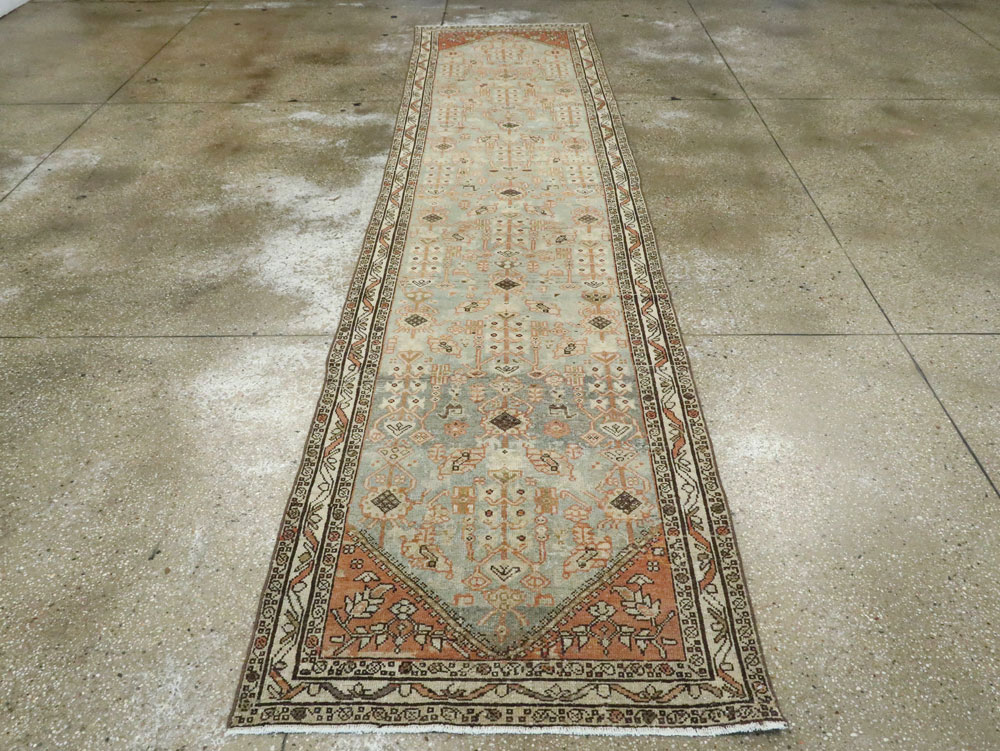 Vintage Persian Malayer Runner, No.27219 - Galerie Shabab
