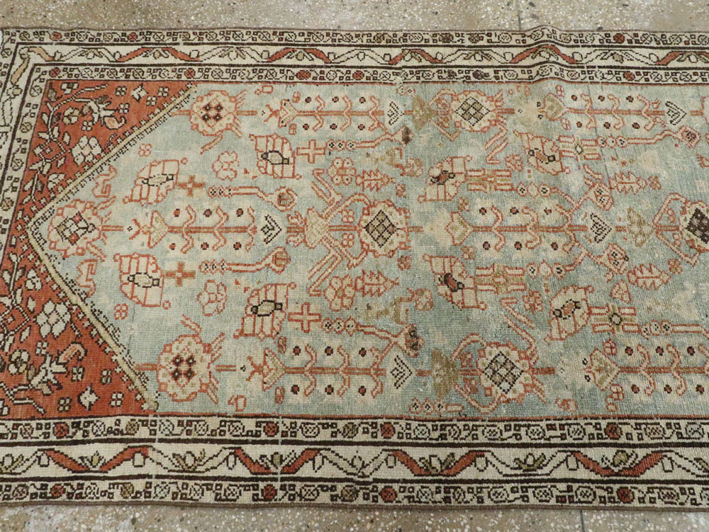 Vintage Persian Malayer Runner, No.27219 - Galerie Shabab