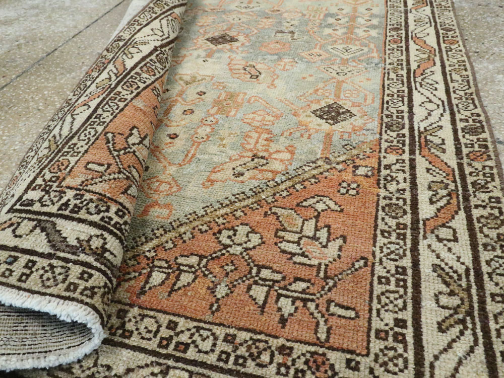 Vintage Persian Malayer Runner, No.27219 - Galerie Shabab