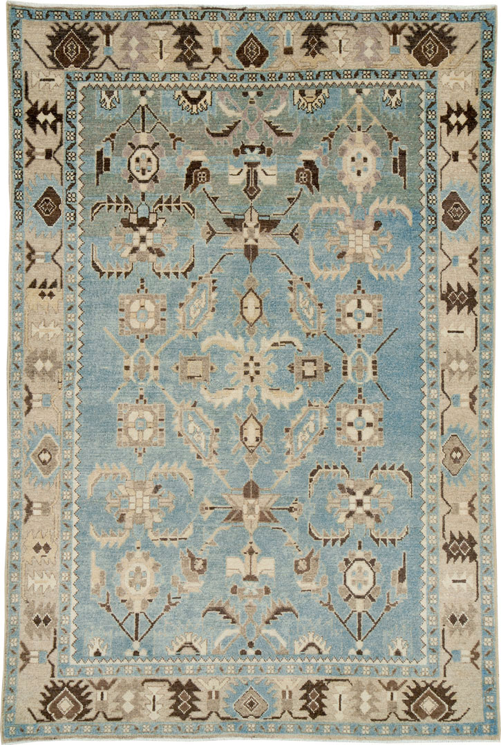 Vintage Persian Malayer Rug, No.27225 - Galerie Shabab
