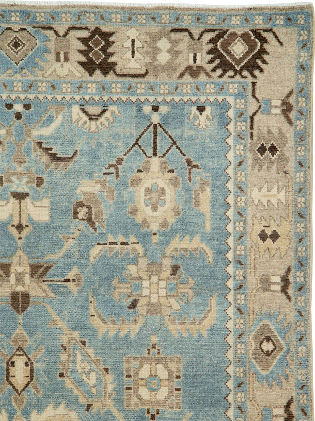 Vintage Persian Malayer Rug, No.27225 - Galerie Shabab