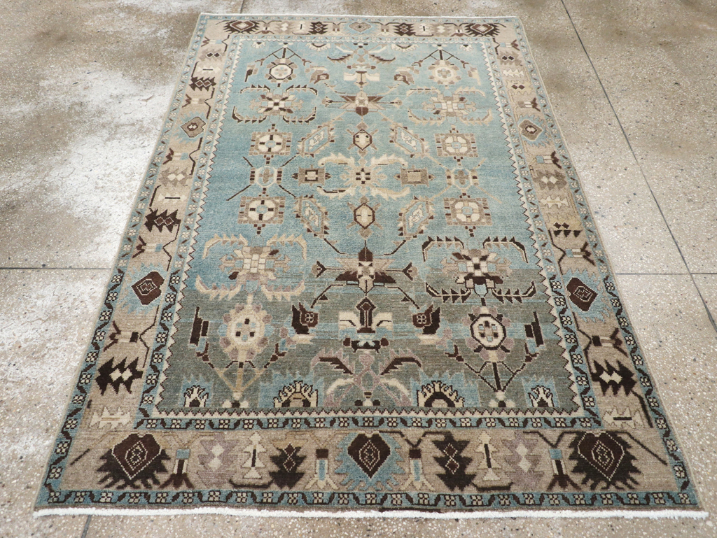 Vintage Persian Malayer Rug, No.27225 - Galerie Shabab