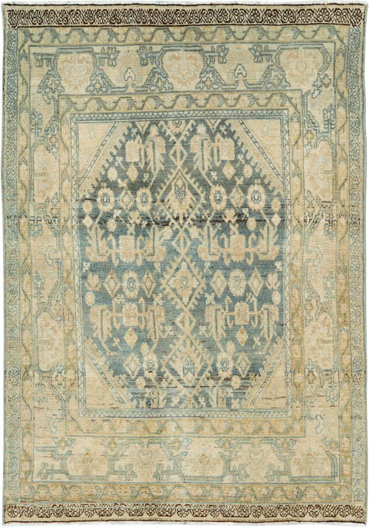 Vintage Persian Malayer Rug, No.27230 - Galerie Shabab