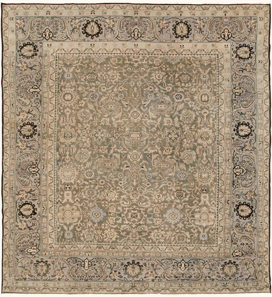 Vintage Persian Malayer Carpet, No.27231 - Galerie Shabab