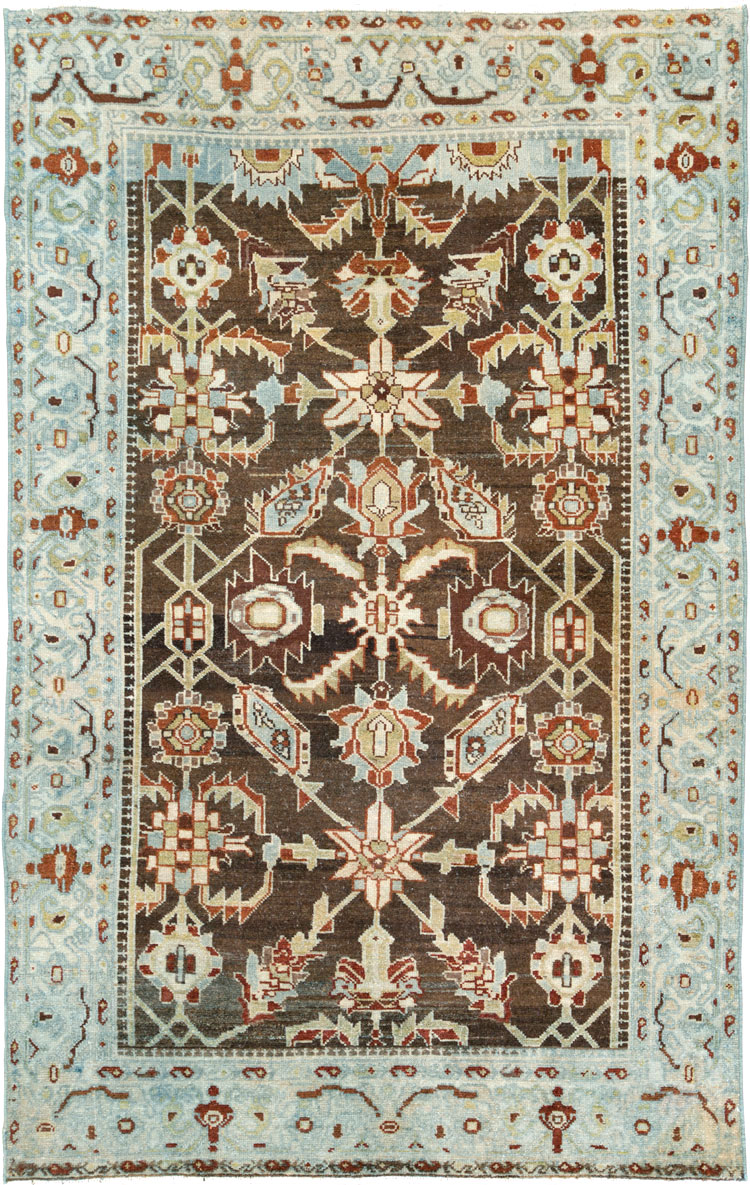 Vintage Persian Malayer Rug, No.27233 - Galerie Shabab