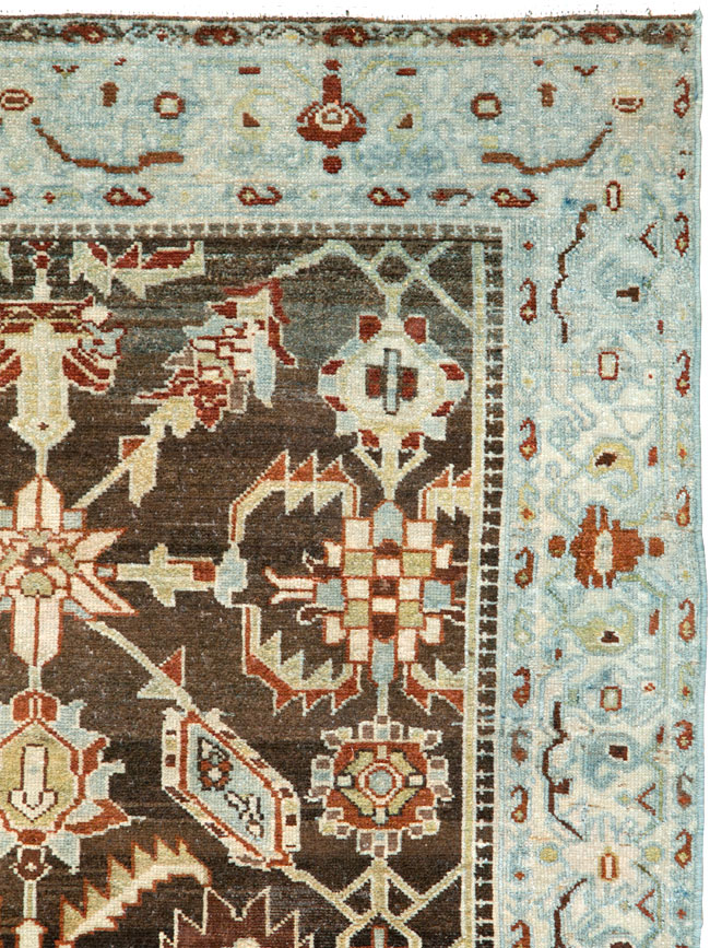 Vintage Persian Malayer Rug, No.27233 - Galerie Shabab