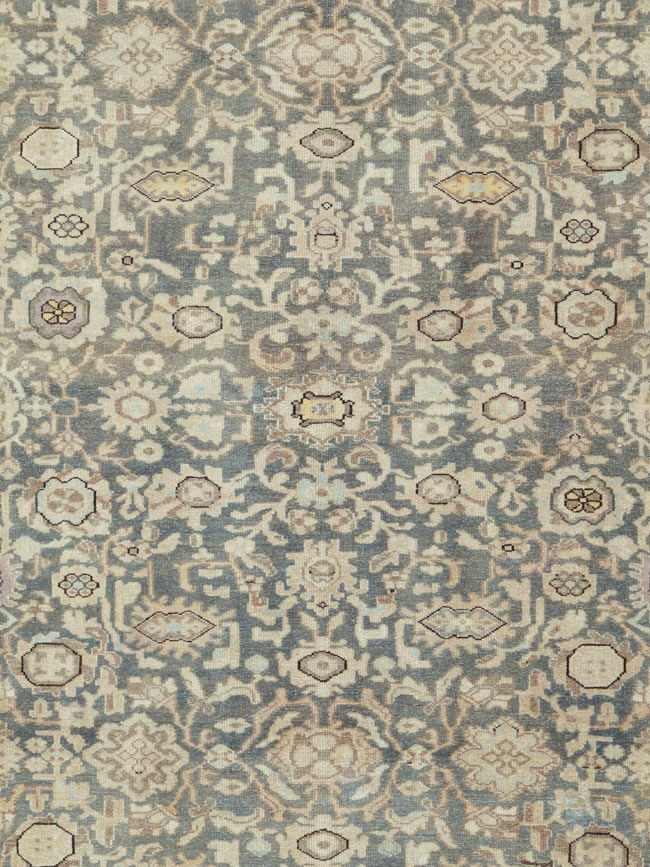 Vintage Persian Malayer Room Size Carpet, No.27234 - Galerie Shabab