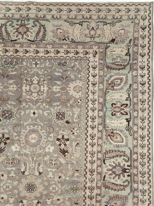 Vintage Persian Malayer Carpet, No.27235 - Galerie Shabab