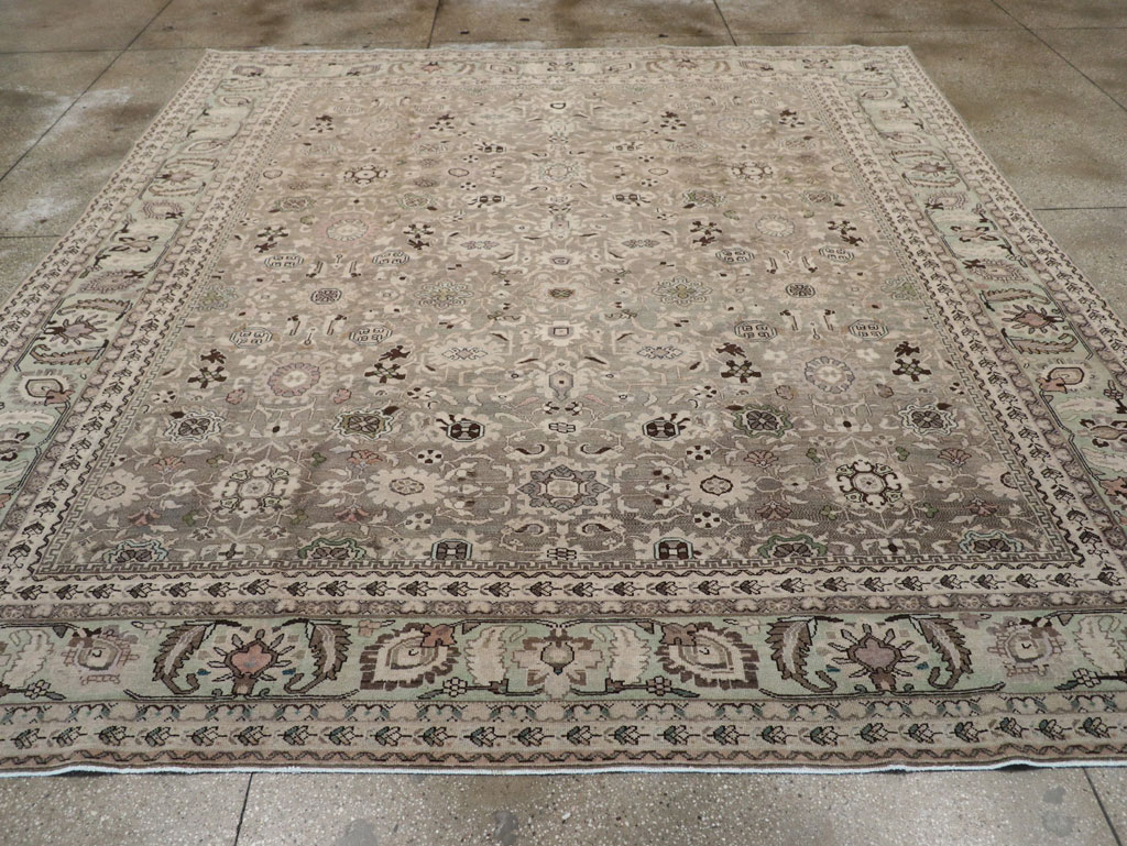 Vintage Persian Malayer Carpet, No.27235 - Galerie Shabab