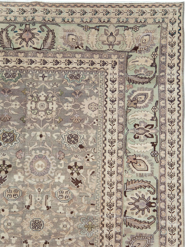 Vintage Persian Malayer Carpet, No.27235 - Galerie Shabab