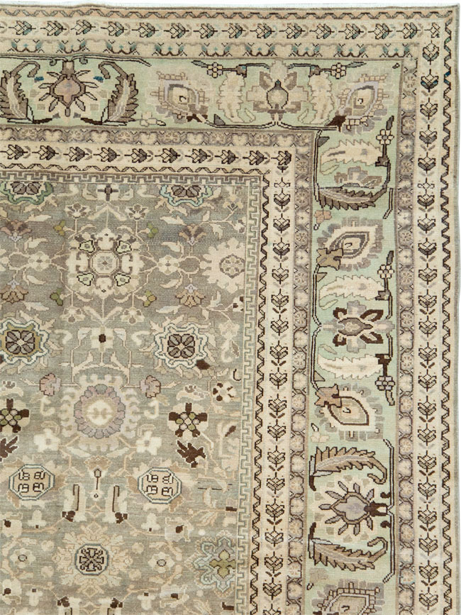 Vintage Persian Malayer Carpet, No.27235 - Galerie Shabab