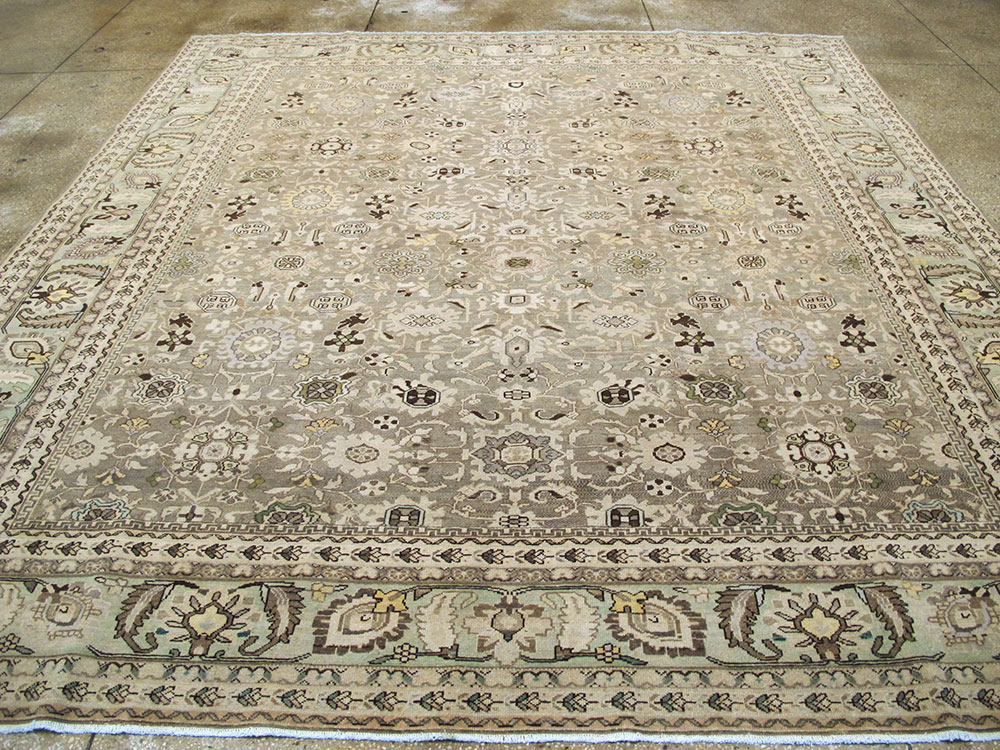 Vintage Persian Malayer Carpet, No.27235 - Galerie Shabab