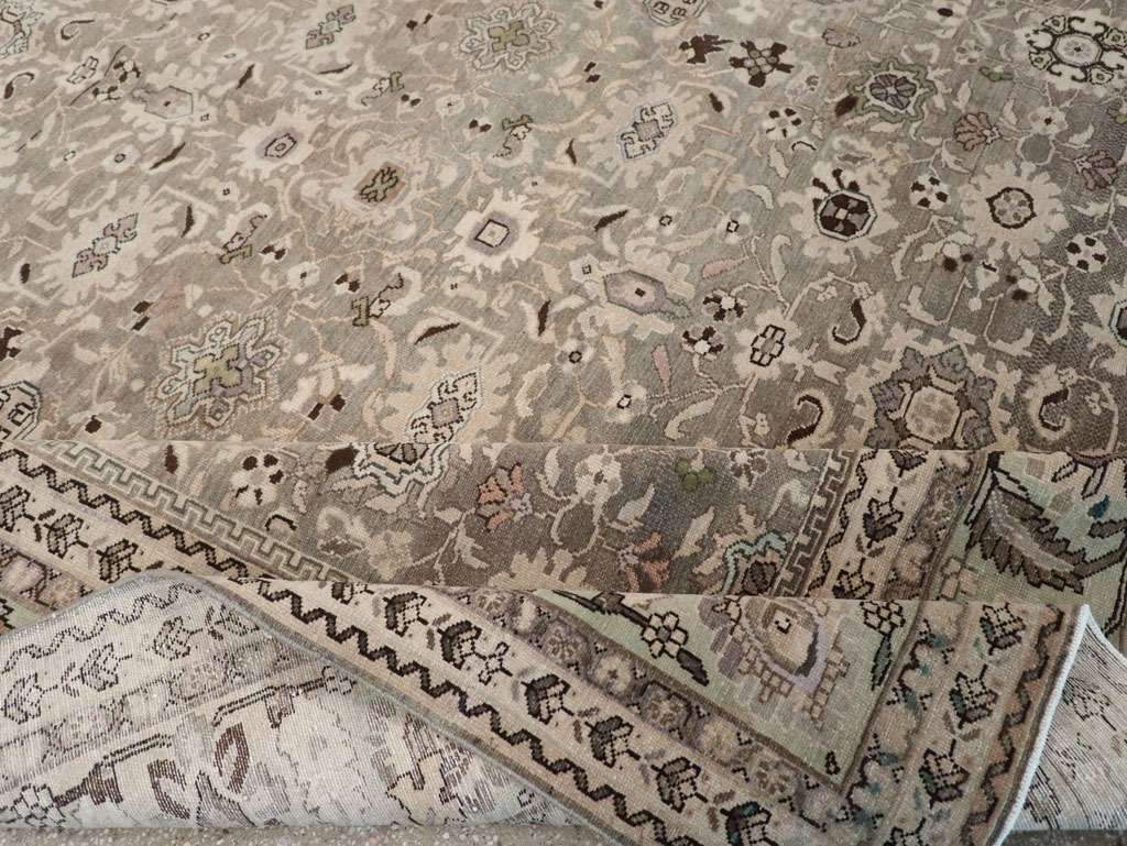 Vintage Persian Malayer Carpet, No.27235 - Galerie Shabab
