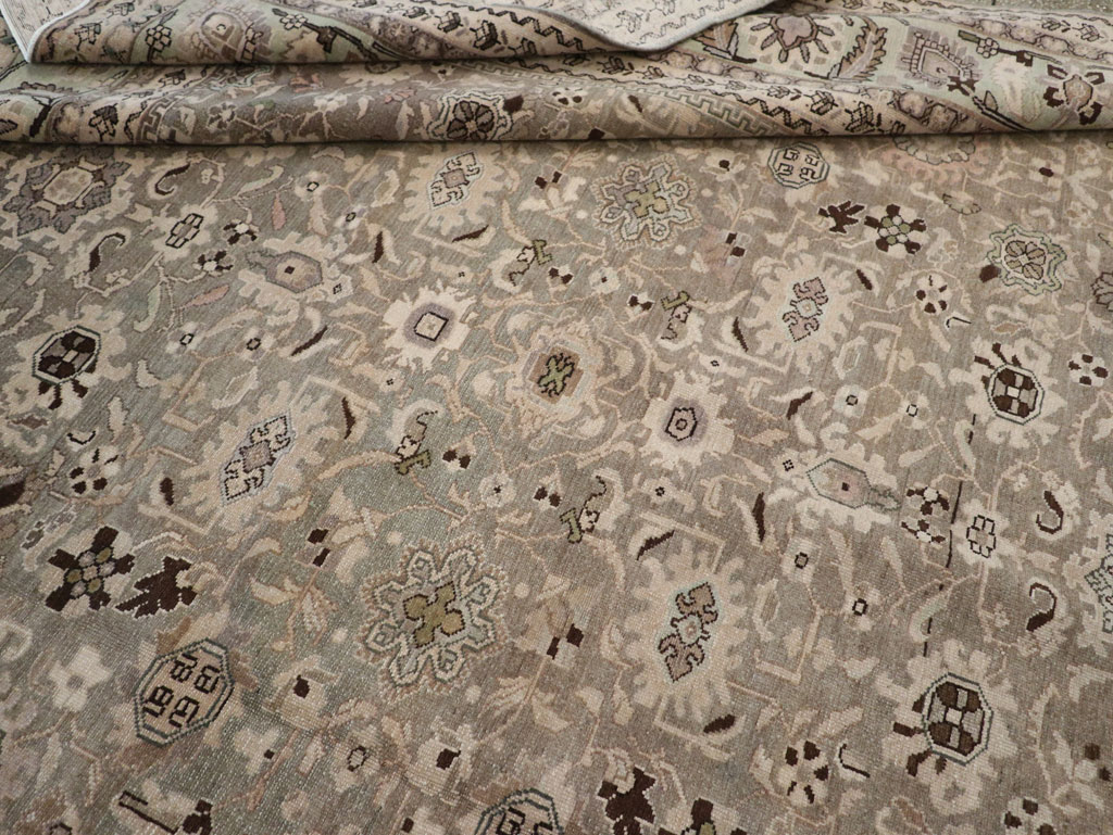 Vintage Persian Malayer Carpet, No.27235 - Galerie Shabab