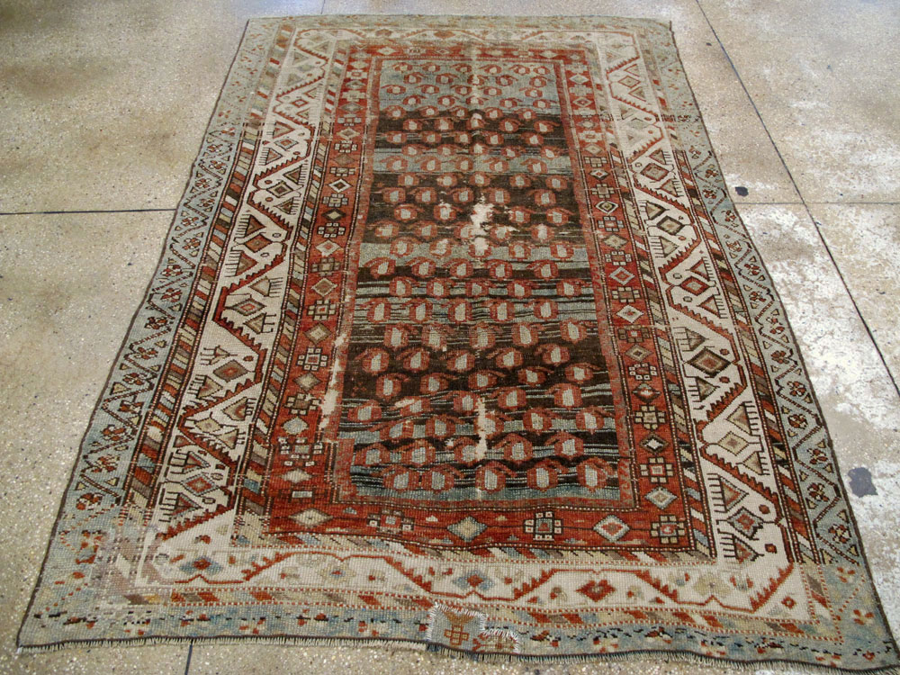 Vintage Persian Kurd Rug, No.27236 - Galerie Shabab