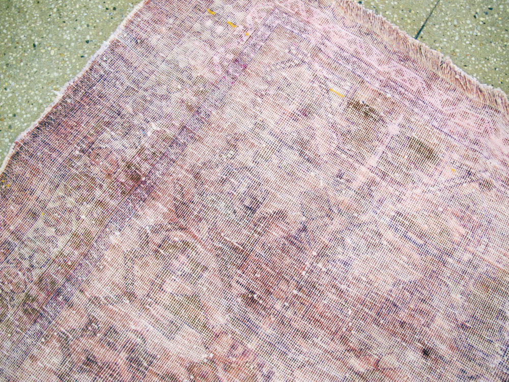 Vintage Persian Afshar Distressed Rug, No.27237 - Galerie Shabab